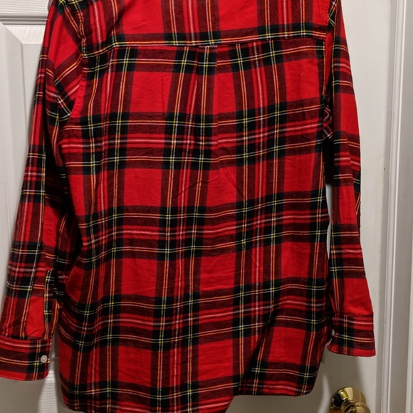 Old Navy Plaid For Button Down- L - Picture 2 of 4